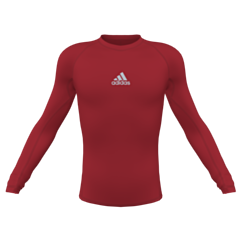 Youth Warkworth AFC Compression Top - Red
